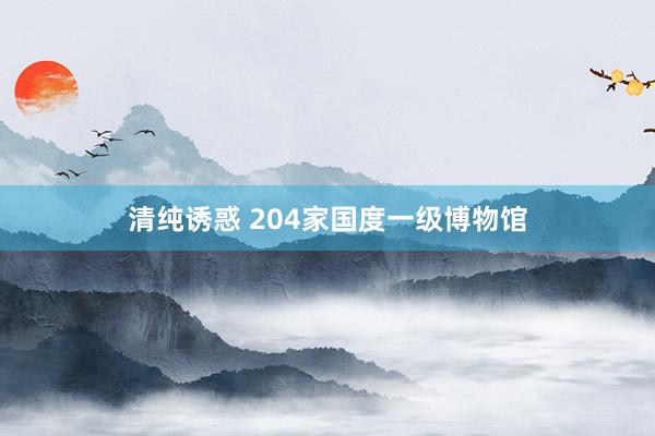 清纯诱惑 204家国度一级博物馆